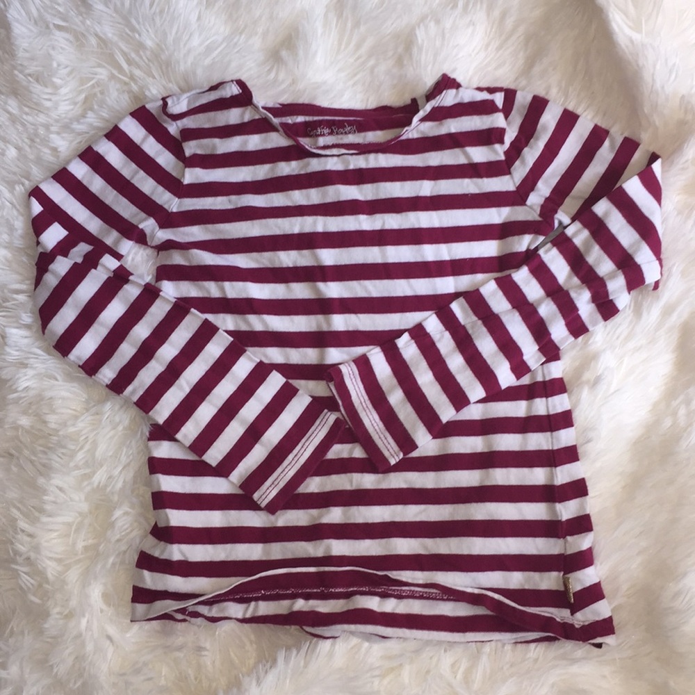 Cynthia Rowley Long Sleeve Stripe Shirt